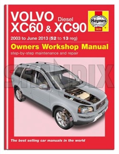 SKANDIX Shop Volvo parts: Book Workshop manual Volvo XC60 & XC90 Diesel