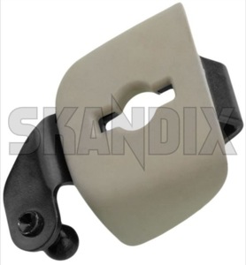 Holder, Barrier right 9204456 (1052909) - Volvo V70 (-2000), V70 XC (-2000) - boot grill bracket holder cargo barrier clips dog guard fastening clips fortifications holder barrier right holding consoles load compartment divider loadrestraint mesh load restraint mesh mounts protective steel grill trunk Genuine 3x80 3x90 right