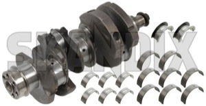 Crankshaft 8011810 (1052943) - Saab 95, 96, Sonett - crankshaft Own-label bearing exchange part with