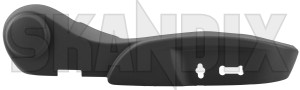 Abdeckung, Sitzverstellung 12779519 (1053160) - Saab 9-3 (2003-) - 93 93 9 3 abdeckhaube abdeckung sitzverstellung abdeckungen estate kombi lehnenabdeckung limousine sedan sitzabdeckung sitzscharnierabdeckung sitzscharniere stufenheck wagon Original beifahrersitze einstellbaren elektrisch fahrersitze fahrzeuge frontsitze fuer lhd linkslenker memory mit ohne rechte rechter rechts rechtsseitig schwarz schwarzer seite sitze sitzen speicherfunktion vordersitze