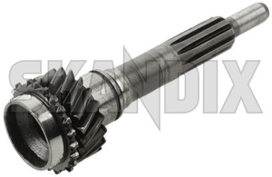 Shaft, manual transmission 380136 (1053192) - Volvo 120, 130, 220, 140, 200, P1800, P1800ES - 1800e axles gearbox p1800e shaft manual transmission Genuine 