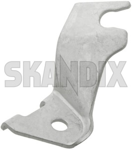 Retainer, Hand brake cable rear left 4467411 (1053237) - Saab 9-3 (-2003), 900 (1994-) - brackets clamps holders retainer hand brake cable rear left retainers Genuine left rear