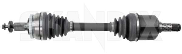 Drive shaft front left 8251525 (1053264) - Volvo C70 (-2005), S70, V70 (-2000), S70, V70, V70XC (-2000) - ОЕ-Numbers: 8601553, 8601637, 9463477, 9463754, 9470932 - Keywords: drive shaft front left Own-label front left new part
