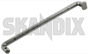 Pull rod Handbrake 663185 (1053492) - Volvo P1800, P1800ES - 1800e adjusting rods links p1800e parking brakes pull rod handbrake Genuine 