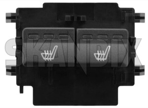 Switch, heated seats rear 31288012 (1053835) - Volvo S60, V60 (2011-2018), S80 (2007-), V70, XC70 (2008-), XC60 (-2017) - buttons push buttons seat heating switch snaps switch heated seats rear Genuine rear
