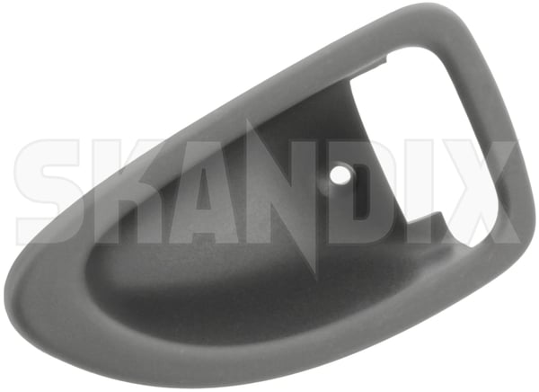 Door handle recess front left rear left grey 30814880 (1053871) - Volvo S40, V40 (-2004) - Keywords: armrestrecess door handle recess front left rear left grey doorgriprecess dooropenerrecess doorpanelrecess grip recess inside door puller Genuine front grey left rear
