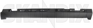 Side Skirt right 30698906 (1054300) - Volvo S40, V50 (2004-) - side skirt right trim moulding sill plate trim moulding  sill plate Own-label addon add on black except for material model not paintable rdesign r design right without