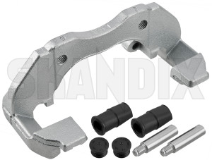 Carrier, Brake caliper fits left and right 36000481 (1054334) - Volvo C30, C70 (2006-), S40, V50 (2004-) - brake caliper bracket brakecalipercarrier carrier bracket carrier brake caliper fits left and right mounting bracket Genuine 15 15inch 278 278mm and axle exchange fits front inch left mm part right