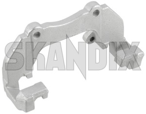 Carrier, Brake caliper fits left and right 36000732 (1054339) - Volvo C70 (2006-), S40, V50 (2004-) - brake caliper bracket brakecalipercarrier carrier bracket carrier brake caliper fits left and right mounting bracket Genuine 16,5 165 16 5 16,5 165inch 16 5inch 320 320mm and axle exchange fits front inch left mm part right