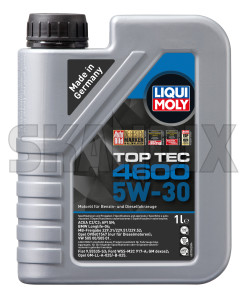Engine oil 5W30 1 l Liqui Moly Top Tec 4600  (1054416) - universal  - engine oil 5w30 1 l liqui moly top tec 4600 liqui moly Liqui Moly 1 1l 30 4600 5 5w30 can l liqui moly oil part synthetic tec top w