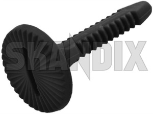 SKANDIX Shop Saab Ersatzteile: Clip, Innenverkleidung Seitenverkleidung  Schwellerverkleidung Kofferraum Schraube 9491689 (1054727)