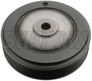 Belt pulley, Crankshaft 3345026 (1054742) - Volvo 400 - belt pulley crankshaft Own-label dampener vibration with