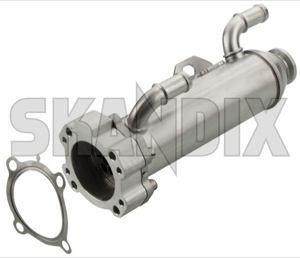 EGR-Cooler 31422317 (1054766) - Volvo S60 (-2009), S80 (2007-), V70 P26 (2001-2007), V70 P26, XC70 (2001-2007), V70, XC70 (2008-), XC60 (-2017), XC90 (-2014) - egr cooler egrcooler Genuine seal with