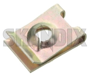 Sheet nut 4,8 mm 92151848 (1054986) - Saab universal - nuts plate nuts sheet nut 4 8 mm sheet nut 48 mm sheetmetal nuts sheet metal nuts Genuine 4,8 48 4 8 mm
