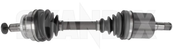 Drive shaft front left 8252033 (1055051) - Volvo S60 (-2009), V70 P26 (2001-2007) - ОЕ-Numbers: 36000518, 8601853, 8602574, 8603789 - Keywords: drive shaft front left Own-label front left new part