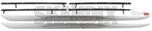 Side Skirt 31439191 (1055185) - Volvo XC70 (2008-) - side skirt trim moulding sill plate trim moulding  sill plate Genuine kit material plastic silver synthetic upgrade