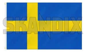 Fahne Schwedische Flagge  (1055205) - universal  - banner fahne schwedische flagge flagge wimpel Hausmarke 150 150cm 90 90cm banner blau blaugelb blau gelb blaugelber cm fahnen flagge flaggen gelber schwedenfahne schwedenflagge schwedische sverige