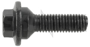 Screw/ Bolt Guide pulley V-ribbed belt 987484 (1055244) - Volvo C70 (-2005), S60 (-2009), S80 (-2006), V70 P26 (2001-2007), V70 P26, XC70 (2001-2007), XC70 (2001-2007), XC90 (-2014) - screw bolt guide pulley v ribbed belt screwbolt guide pulley vribbed belt Genuine belt guide pulley vribbed v ribbed