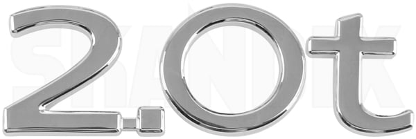 Emblem Trunk lid