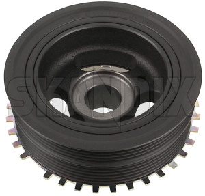 Belt pulley, Crankshaft 31375452 (1055469) - Volvo C30, S40, V50 (2004-) - belt pulley crankshaft Own-label dampener vibration with