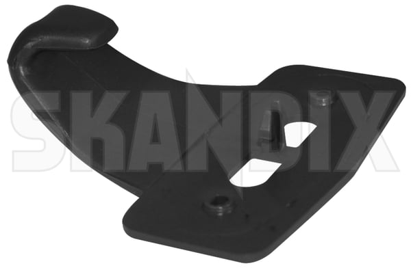 Coat hook Grab Handle interior black 3527613 (1055554) - Volvo 700, 900, S90, V90 (-1998) - Keywords: coat hook grab handle interior black Genuine black grab handle interior