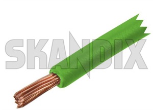 SKANDIX Shop Universalteile: Fahrzeugleitung 1,5 mm² grün 5 m (1055672)