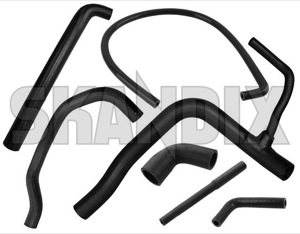 Heater hose Kit  (1055722) - Saab 900 (-1993) - heater hose kit Own-label bypass heater hose kit valve without