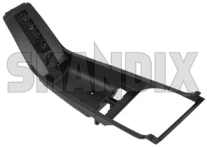 Cover, Hand brake lever black Brush 1348166 (1055849) - Volvo 700, 900 - cover hand brake lever black brush Genuine black brush drive for hand left lefthand left hand lefthanddrive lhd vehicles