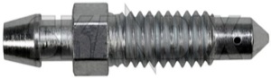 Bleeder screw, Brake 4467007 (1055928) - Saab 9-3 (-2003), 9-5 (-2010), 900 (1994-) - bleeder screw brake Own-label axle front