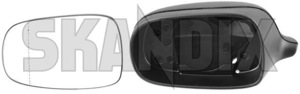 Mirror glass, Outside mirror left Conversion kit 32019313 (1056062) - Saab 9-3 (2003-), 9-5 (-2010) - mirror glass outside mirror left conversion kit Genuine angle antiglaremirrors automatic automaticmirrors conversion dimming dimmingmirrors dimoutmirrors dipoutmirrors dippingmirrors dipswitch drive electrochromicmirrors fadeoutmirrors for glare hand heatable kit left lefthand left hand lefthanddrive lhd mirrors non nonglare off out proof screening vehicles wide with
