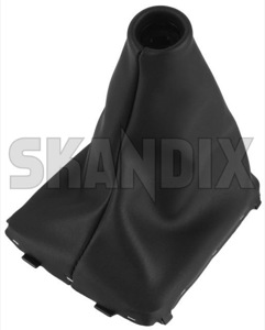 Gear lever gaiter charcoal 30735795 (1056110) - Volvo S60, V60 (2011-2018), S80 (2007-), V70, XC70 (2008-), XC60 (-2017) - gear lever gaiter charcoal selector gaiter shift stick collar shifter boot Genuine charcoal