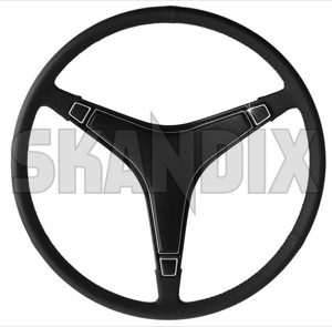 Steering wheel leather-covered Premium quality 673423 (1056179) - Volvo P1800, P1800ES - 1800e p1800e steering wheel leather covered premium quality steering wheel leathercovered premium quality Own-label attention attention  covered exchange leather leathercovered leather covered part part part  policy premium quality refurbished return special steering used with