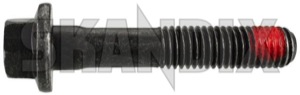Screw/ Bolt Flange screw Transverse stabilizer 985214 (1056302) - Volvo S60 (-2009), S80 (-2006), V70 P26, XC70 (2001-2007), XC90 (-2014) - screw bolt flange screw transverse stabilizer screwbolt flange screw transverse stabilizer Genuine axle flange locking needed rear screw stabilizer transverse