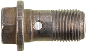 Hollow screw Brake caliper - Brake hose 24436543 (1056557) - Saab 9-3 (2003-) - hollow screw brake caliper  brake hose hollow screw brake caliper brake hose Genuine      axle brake caliper front hose rear