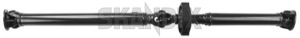 Propeller shaft New part  (1057207) - Volvo P1800 - 1800e articulated shaft axle drive articulated shaft  axle drive cardan shaft p1800e propeller shaft new part propshaft skandix SKANDIX 87,5 875 87 5 87,5 875mm 87 5mm balanced bearing center centre discshaped disc shaped drive flange mm new painted part screws with without