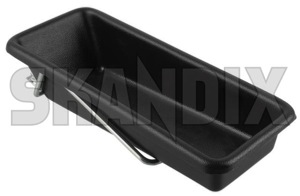 Center console black 672391 (1057370) - Volvo P1800 - 1800e center console black p1800e skandix SKANDIX black material plastic shelf synthetic with