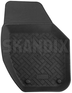 Floor accessory mat, single Rubber front right  (1057454) - Volvo V40 (2013-), V40 CC - floor accessory mat single rubber front right rensi Rensi bowl front mat right rubber