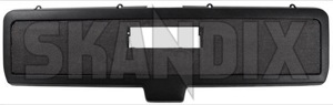 Interior, lining trunk Trunk lid black 9158678 (1057600) - Volvo 700, 900, V90 (-1998) - interior lining trunk trunk lid black load compartment lining side panels trunk covers trunk linings Genuine 740gl black carpet except for leather lid lower model seats trunk vehicles with