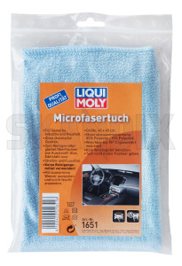 Cleaning rag Microfiber 40 x 40 cm  (1057952) - universal  - cleaning rag microfiber 40 x 40 cm clothes cloths pads rags liqui moly Liqui Moly 40 40cm blue cm microfiber x