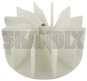 Fan wheel, Blower Synthetic material  (1058082) - Volvo 120 130, 220, P1800, P1800ES - 1800e fan wheel blower synthetic material p1800e skandix SKANDIX material plastic synthetic