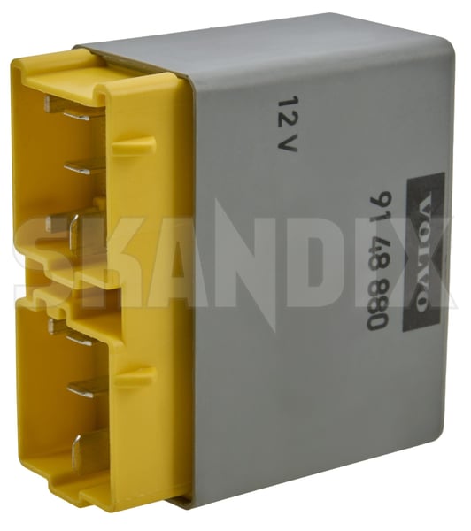 Relay Rear fog light 9148880 (1058311) - Volvo C70 (-2005), S70, V70, V70XC (-2000) - Keywords: relais relay rear fog light Genuine canada central central  compartment drive electrical engine fog foglightrelay for hand left lefthand left hand lefthanddrive lhd light rear usa vehicles