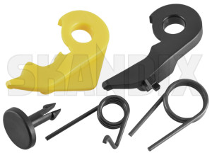 Lever, Shift selector block Kit 8675629 (1058621) - Volvo XC90 (-2014) - claw control lever deflection lever lever shift selector block kit locking lever rocker arm Own-label clip kit springs with