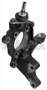 Steering knuckle Front axle left 30760561 (1058623) - Volvo XC90 (-2014) - knuckles pivots spindles steering knuckle front axle left swivels wheel bearing carrier Genuine axle bearing front left wheel without