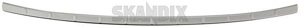 Load sill guard Stainless steel 32399245 (1058896) - Volvo XC90 (2016-) - boot sills bumpers edges guards load edge load sill guard stainless steel loading dock loading edge loadsillguards paintwork protections protectors rear apron sillguards strips Genuine stainless steel
