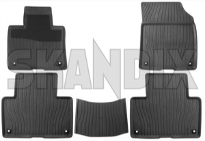 Floor accessory mats Synthetic material charcoal 5 Pcs 32338449 (1058899) - Volvo XC90 (2016-) - floor accessory mats synthetic material charcoal 5 pcs Genuine 5 5pcs bowl cb01 charcoal drive for grommets hand left lefthand left hand lefthanddrive lhd mat material pcs plastic round synthetic vehicles