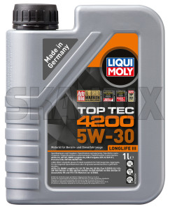 Engine oil 5W30 1 l Liqui Moly Top Tec 4200  (1059015) - universal  - engine oil 5w30 1 l liqui moly top tec 4200 liqui moly Liqui Moly 1 1l 30 4200 5 5w30 can full l liqui moly oil synthetic tec top w
