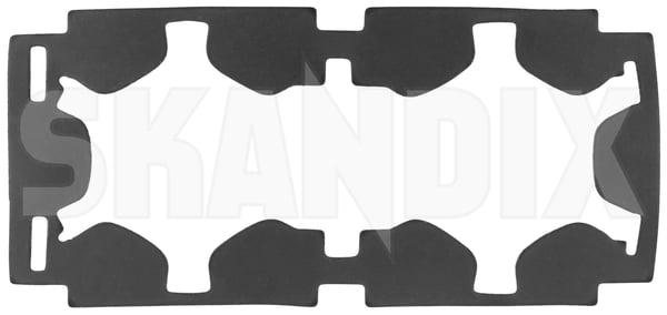 Rubber insert, Cup holder 30672519 (1059025) - Volvo S60 (-2009), V70 P26 (2001-2007), XC60 (-2017) - Keywords: rubber insert cup holder Own-label