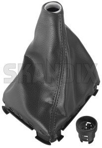 Gear lever gaiter charcoal 30651395 (1059338) - Volvo S60 (-2009), V70 P26 (2001-2007), V70 P26, XC70 (2001-2007) - gear lever gaiter charcoal selector gaiter shift stick collar shifter boot Genuine charcoal