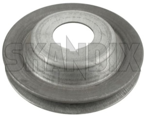 Belt pulley, Crankshaft front Section 460328 (1059426) - Volvo 140 - belt pulley crankshaft front section Genuine 2 air belts conditioner doublebelt for front section vehicles with