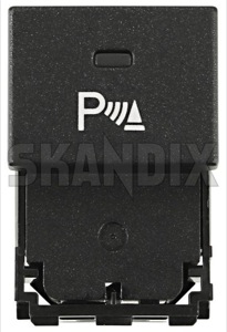 Switch Parking assistance Centre console 30774057 (1060022) - Volvo S80 (2007-), V70, XC70 (2008-), XC60 (-2017) - knob push button switch switch parking assistance centre console Genuine assistance button centre console parking push